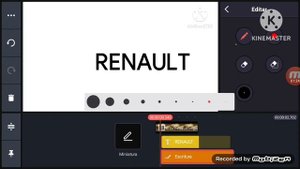 renault logo kinemaster speedrun