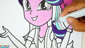 My Little Pony Coloring Book Pages Starlight Glimmer Equestria Girls MLP MLPEG MLPEQG Rainbow Splas