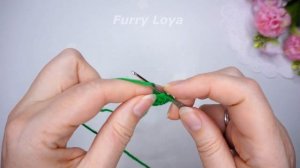 ?Супер идея для подарка !!! ? Вязаный БРЕЛОК - ЦВЕТОК - КОЛОКОЛЬЧИК крючком .?