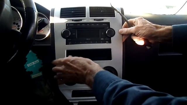 Dodge Caliber Radio Removal