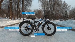 ЗДОРОВЕННЫЙ Электрофэтбайк на 1000W. Зимний обзор на KORRD TUNDRA