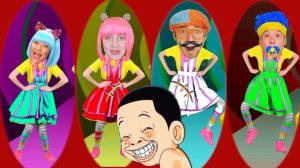 D Bilions Dance Challenge Halloween VS Blippi VS TigiBoo | Funny Parody