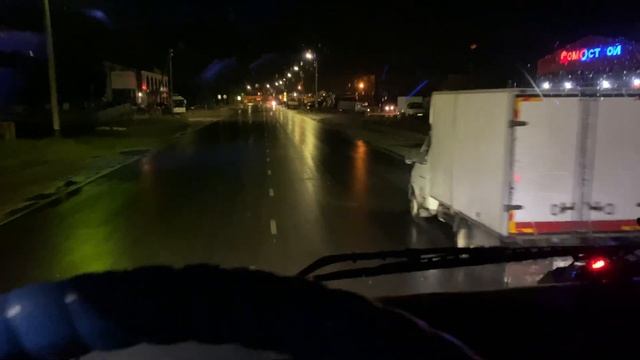 Поехал на работу! Прогулка по ночному Сургуту!? смотреть онлайн