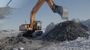 Фрезерно гидравлическая разработка золотоносных вечномерзлых россыпей