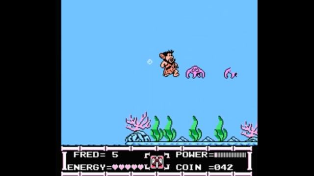 Dendy (Famicom,Nintendo,Nes) 8-bit The Flintstones The Rescue Of Dino and Hoppy Океан.mp4