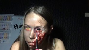 Halloween makeup "Zombie" / грим зомби