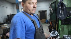 Капитальный ремонт двигателя TD-27 ETi, от Nissan Terrano. Доработка новых поршней.