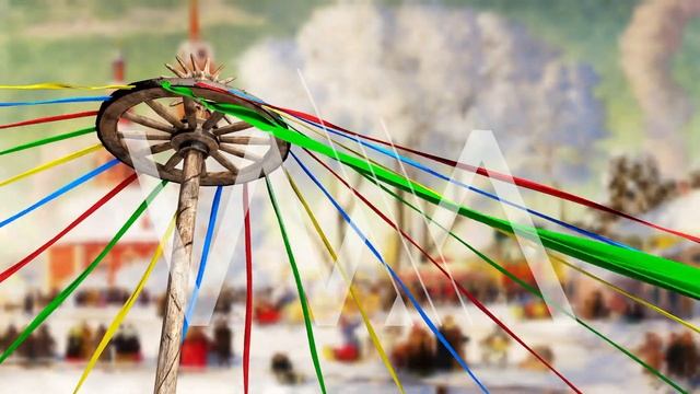 Футаж Масленичный круг 2 Loop смотреть онлайн