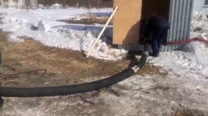 Отработка норматива. Забор воды из водоёма