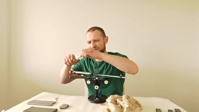 Заточка филейного ножа Victorinox на заточной системе Kadet Nero смотреть онлайн