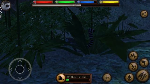 Симулятор Кошачий лемур #2 Змея Анаконда против обезьян. Кид в Ultimate Jungle Simulator на пурумча