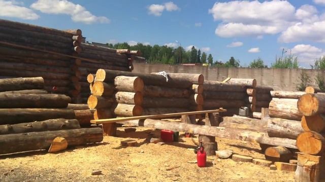 Срубы из сухостойной карельской сосны. ч9 смотреть онлайн