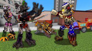 Мод ФНАФ РУИН в майнкрафт ! FNAF: SB RUIN ADDON MINECRAFT PE MOD