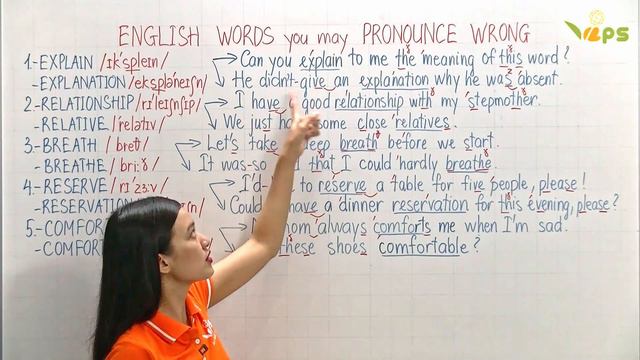 English Words You May Pronounce Wrong part 6 смотреть онлайн