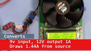 Test review of 2A DC-DC Step up boost converter MT3608