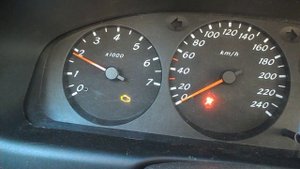 Ниссан Альмера,отсечка при 3000 оборатах.