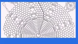 Как связать салфетку крючком (11) - Схема - Ирина-Рукоделие