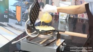 Commercial Bubble Waffle Machine Demo