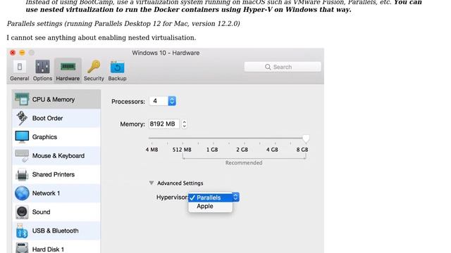 Docker & OSX's guest Windows 10 Pro "doesn't have VT-X/AMD-v enabled. Enabling it in the BIOS is... смотреть онлайн