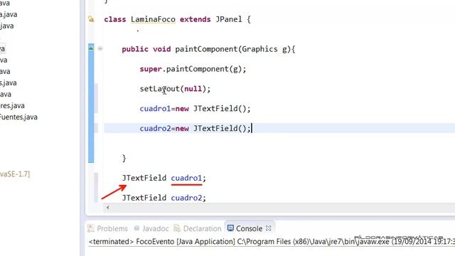 Curso Java Eventos X. Eventos de foco. Vídeo 74 смотреть онлайн