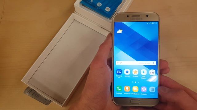 Самсунг гелакси А7 (2017)А720 Samsung A7 2017 (A720) обзор цена комплектация характеристики смотреть онлайн