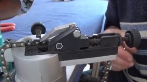 Заточка цепи на электропилу--КАК это делается