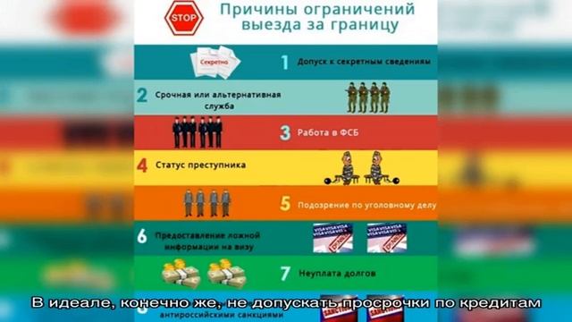 Как узнать, есть ли запрет на выезд, выездной или невыездной за границу? смотреть онлайн