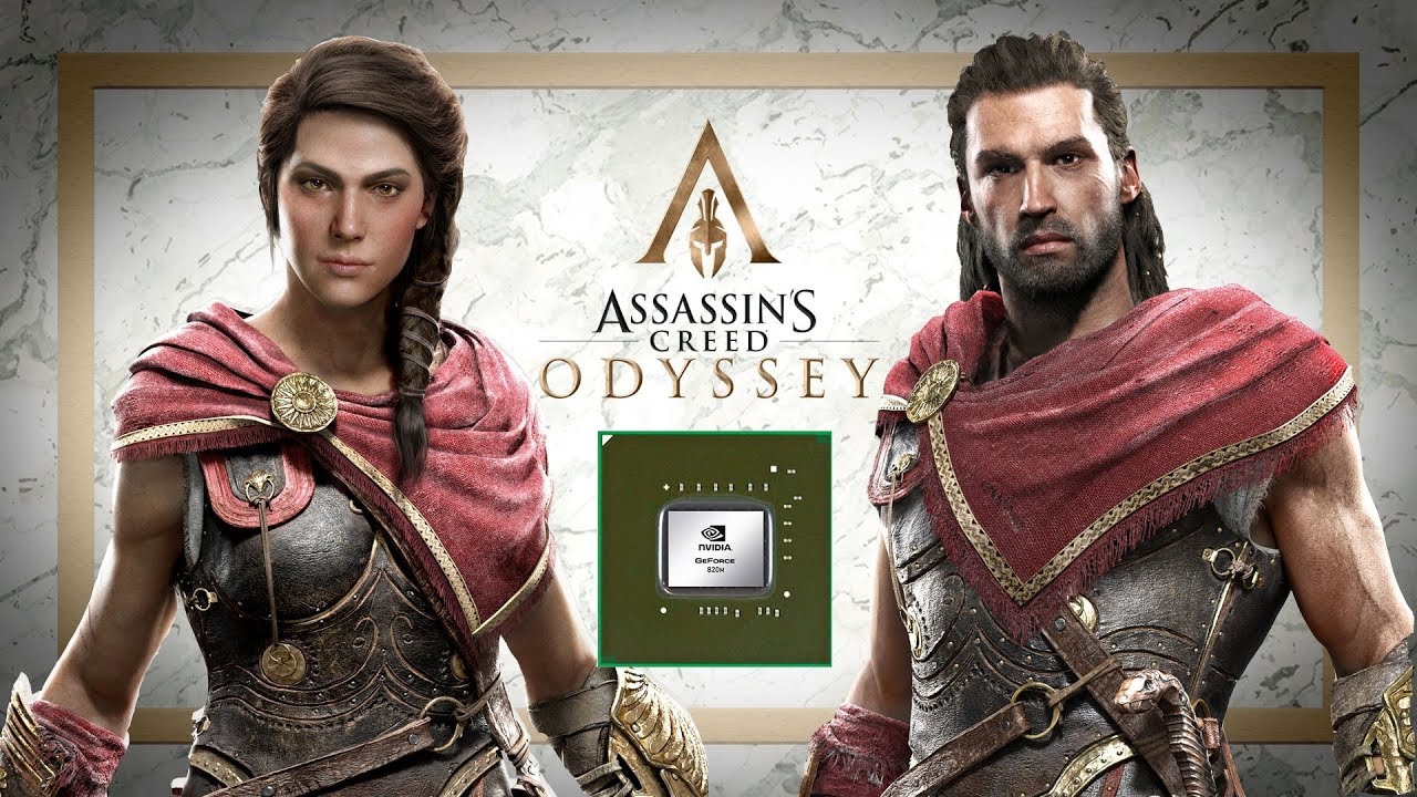 Assassin's Creed Odyssey на слабом ноутбуке (устаревшее, перезалив)
