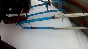 Лопата отвал на  минитрактор своими руками без вложений