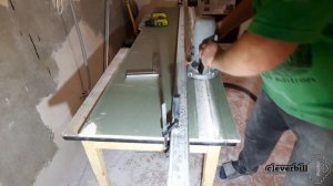 Фрезеровка гипсокартона - Как сделать своими руками короба LED подсветки для потолка  (Часть 2 )