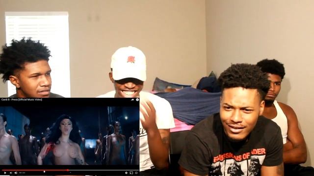 Cardi B - Press [REACTION] смотреть онлайн