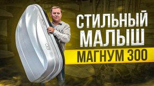 Компактный автомобильный бокс на 300 литров - Евродеталь Магнум "карбон"