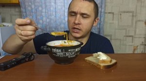 Мукбанг россия итинг борщ  mukbang russia