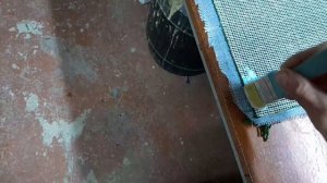 Тафтинговый ковёр. Процесс изготовления.