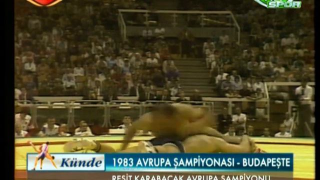 1983 Avrupa Srb gürş Şamp Budapeşte 82 kg Fin Reşit Karabacak Efrahim Kamberov смотреть онлайн