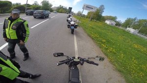 Мотобат ГАИ и мощный электровелосипед. Электробайк от Electro-Customs опять в центре внимания.