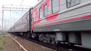 ЧС7-088 с поездом №253 "Казань - Санкт Петербург"