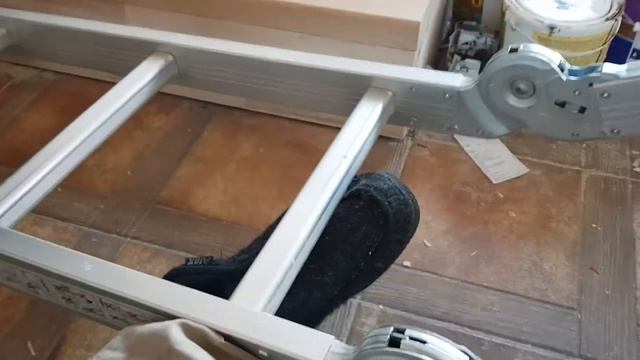 Работа Шарнирного механизма для лестниц смотреть онлайн