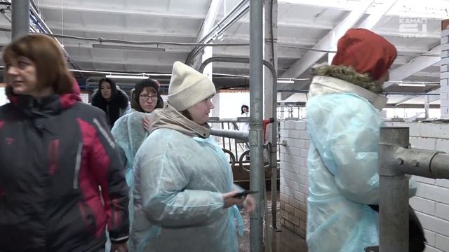 Студенты Костромской сельскохозяйственной академии в гостях у ООО "Воскресенье-Агро"