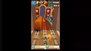 Subway surf. Бегу 9 минут