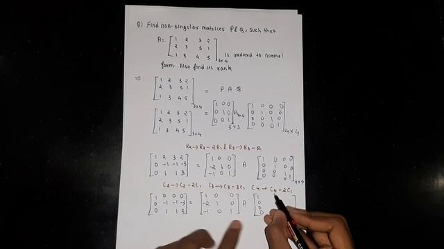 PAQ form Of Matrices | Engineering Maths 1 Lectures In Hindi смотреть онлайн