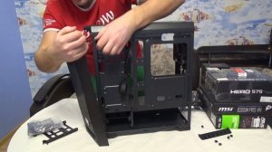 Обзор корпуса Cougar MX350 Mesh X и Сборка для нашего подписчика