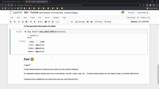 ExerciteSQL - Jupyter Notebook + SQL смотреть онлайн