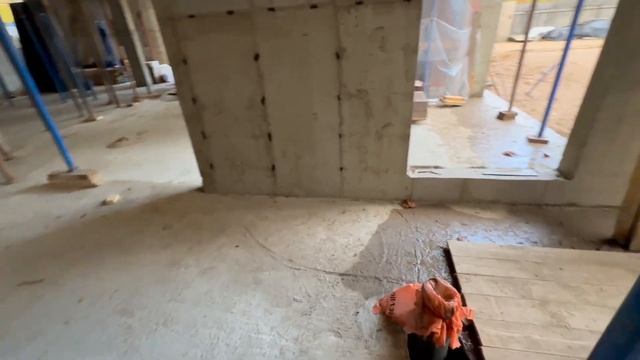 Заливка третьего этажа / Часть 2 / Планировка смотреть онлайн