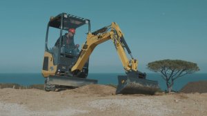 Миниэкскаваторы Yanmar SV15VT  SV17VT  SV19VT в работе