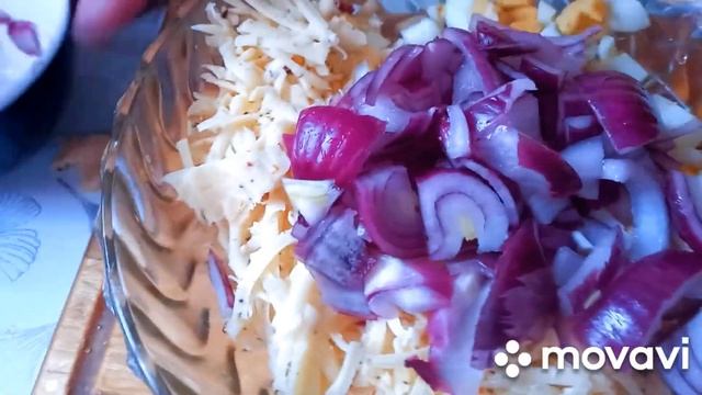САЛАТ С СЫРОМ "ЧАЙКА" для любителей сыра? ГОСТ советский рецепт