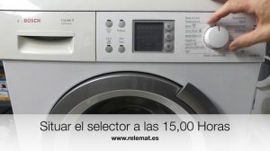 Lavadora Bosch Logixx 8 Borrado Errores. Bosch Logixx 8 Washing Machine Erasing Errors.