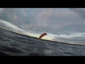 Кайт перевернулся на глубине или как приготовить парафойл воздухозаборниками вниз на воде