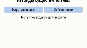 Разряды существительных (6 класс, видеоурок-презентация)