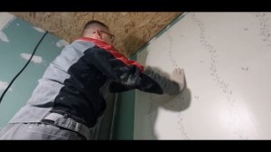 Дом из СИП панелей! серия 11# Отделка ванной комнаты пластиковыми панелями!